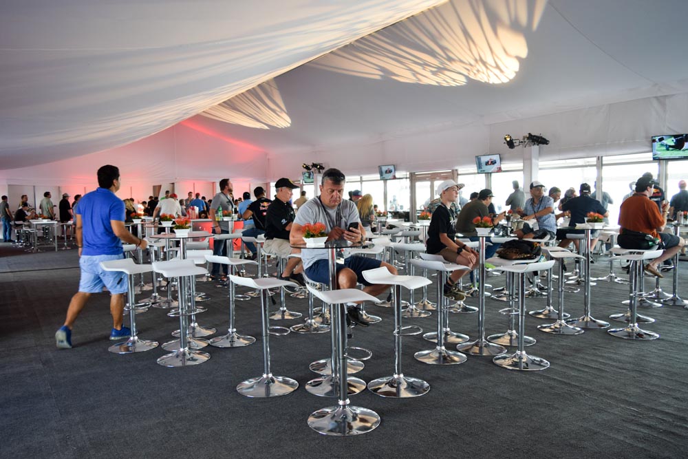 Event Lobby Tent with Furniture