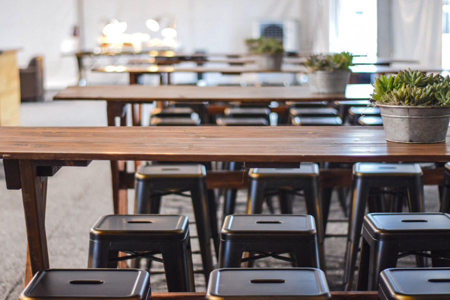 Long Tables & Stools