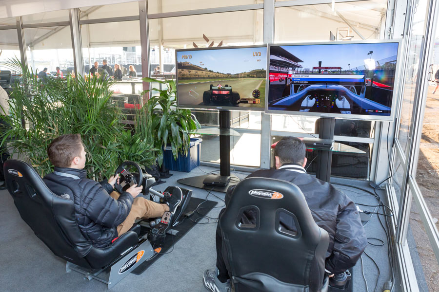 Racing Chairs & Racing Video Game