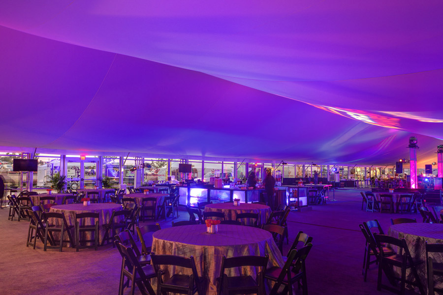Lit Tents & Tables