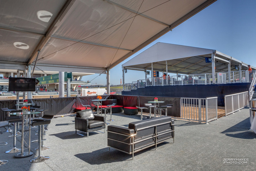 Tent Open-Air Lobby