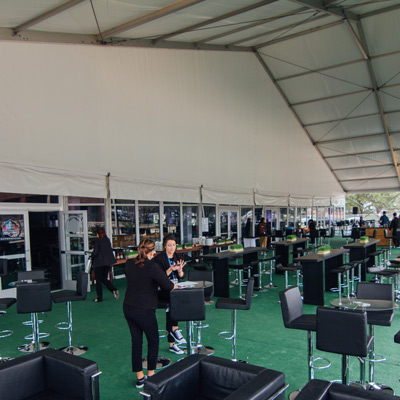 Open Tent Porch Area